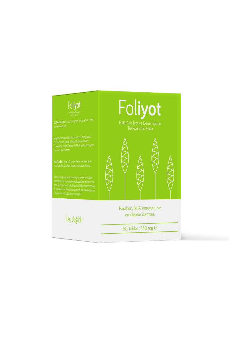 Foliyot 750mg 60 Tablet