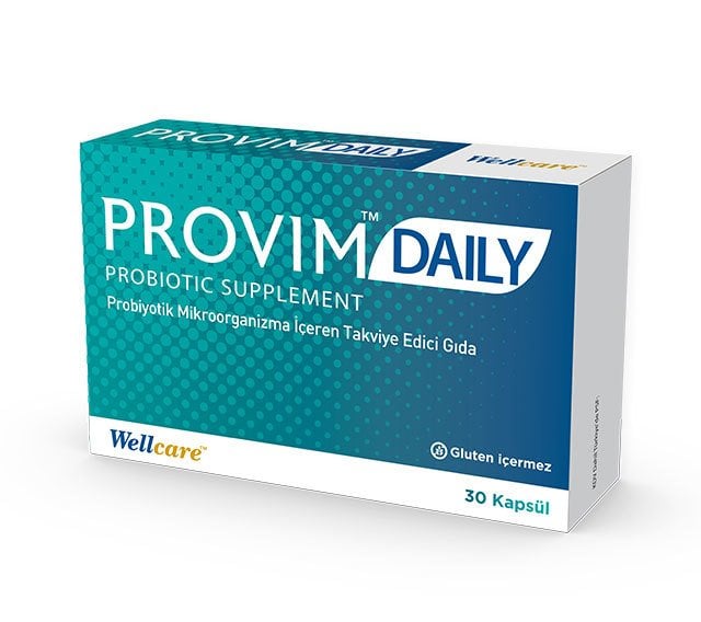 Wellcare Provim Daily 30 Kapsül Probiyotik