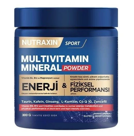 Nutraxin Sport Multivitamin Mineral Powder 300gr