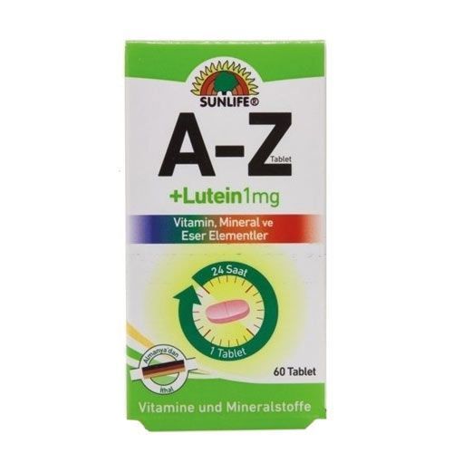 Sunlife A-Z Lutein 60 Tablet