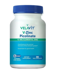 Velavit V Zinc Picolinate 30 Kapsül