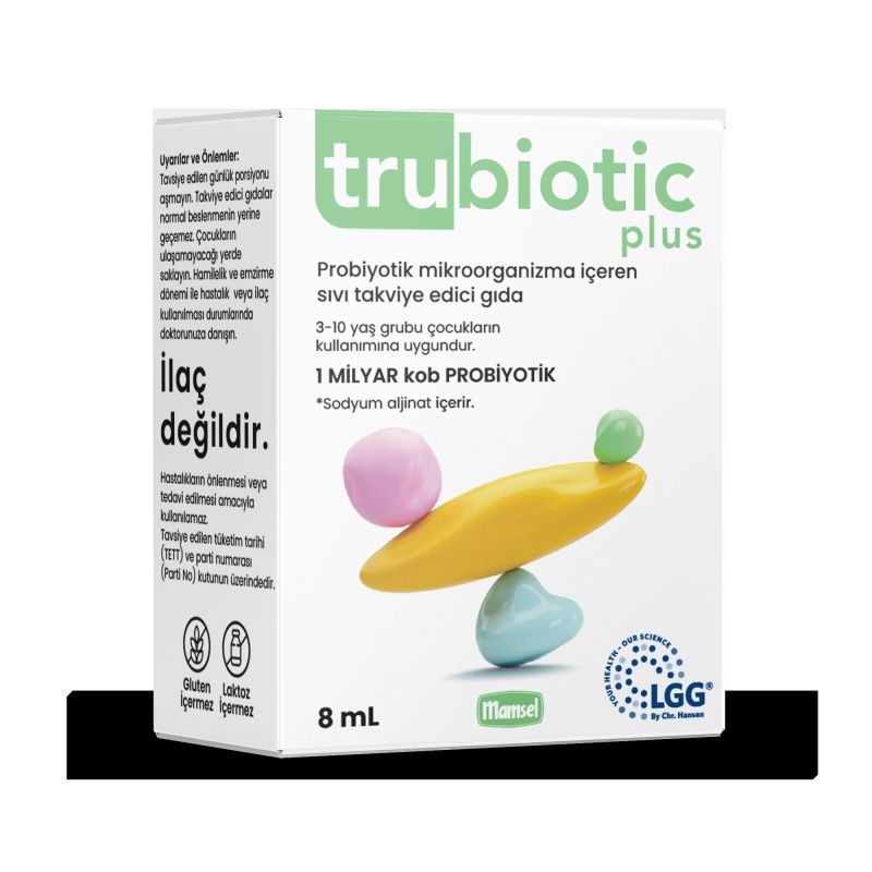 Mamsel Trubiotic Plus Probiyotik Mikroorganizma Damla 8ml