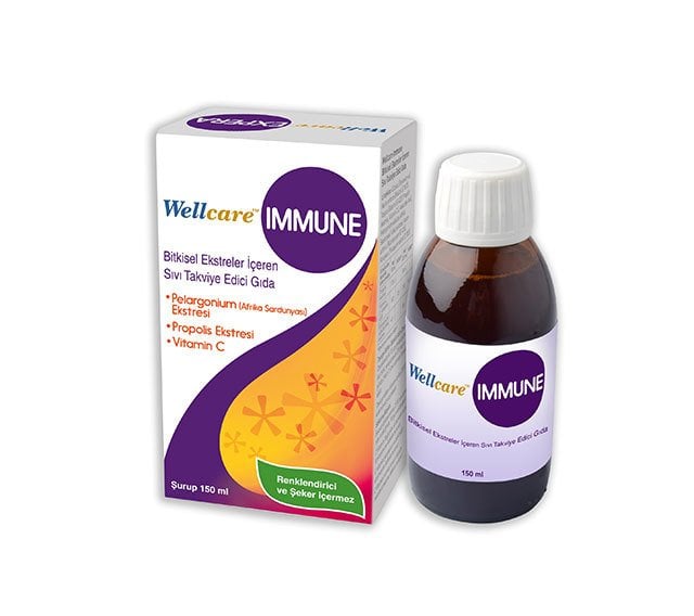 Wellcare Immune Takviye Edici Gıda 150ml