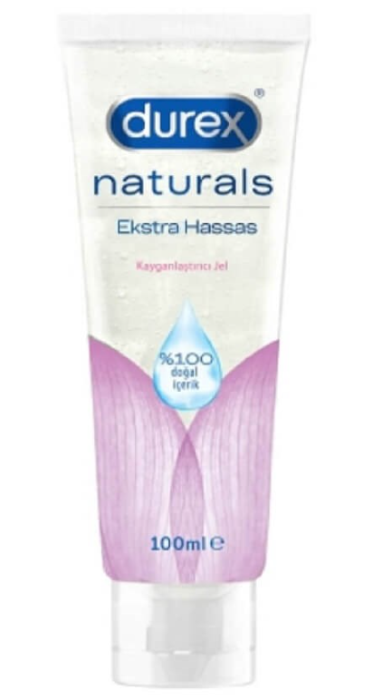 Durex Naturals Ekstra Hassas Kayganlaştırıcı Jel 100 ml