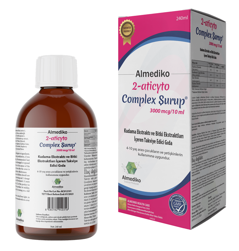 Almediko 2-Aticyto Complex 3000mcg Şurup 240 ml