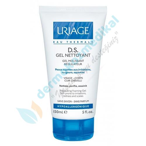 Uriage D.S. Regulating Foaming Gel 150ml ( Kızarıklık ve pullanma eğilimli ciltlere özel temizleme jeli )