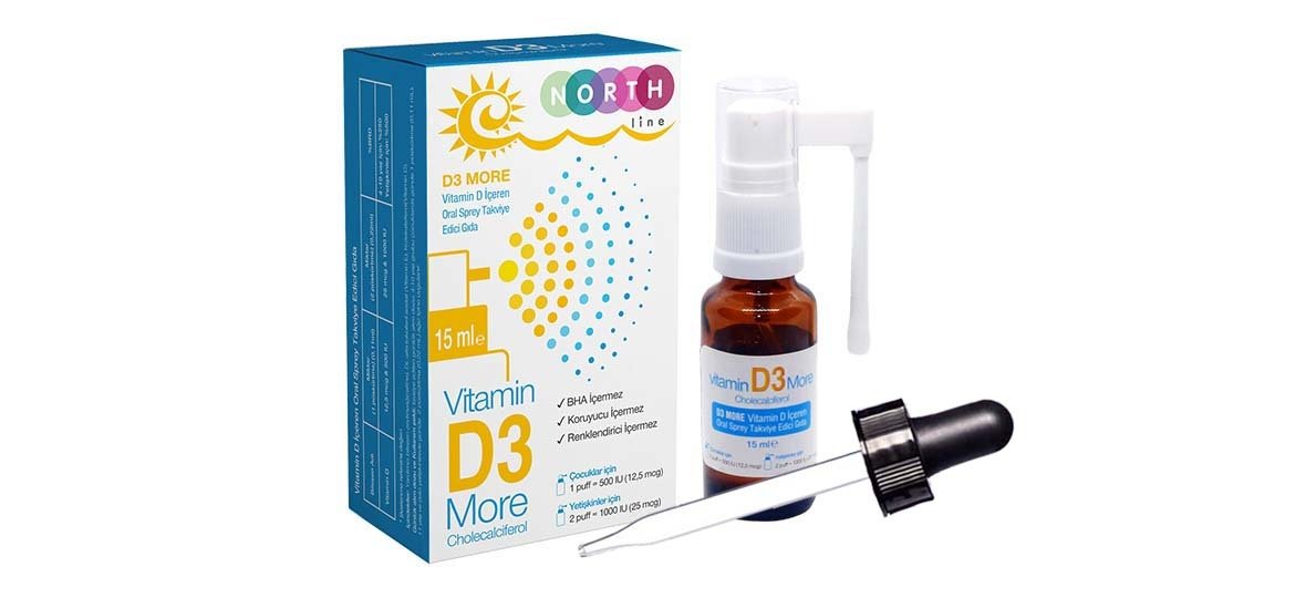 Vitamin D3 More Sprey 15 ml