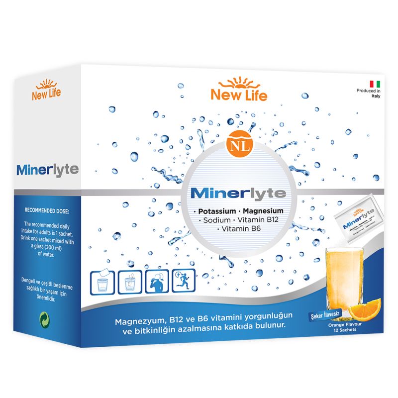 New Life Minerlyte Magnezyum 12 Şase