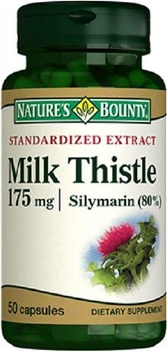 Nature's Bounty Milk Thistle 175 mg 50 Kapsül