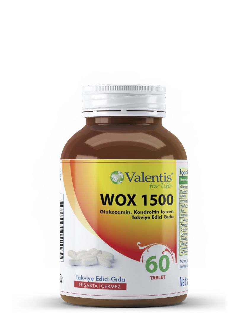 Valantis Wox 1500 Mg Glukosamin Kondrotin 60 Tablet