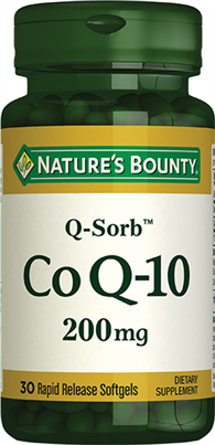 Nature's Bounty CoQ-10 Plus (Q-Sorb) 200 mg 30 Kapsül