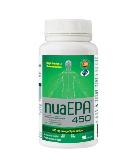 Nua EPA 450 Omega-3 İçeren Gıda Takviyesi 90 Kapsül