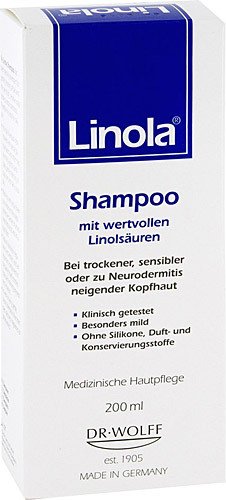 Linola Kuru ve Hassas Saç Derisi 200 ml Şampuan