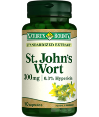 Nature's Bounty St. John's Wort 300 mg 100 Kapsül