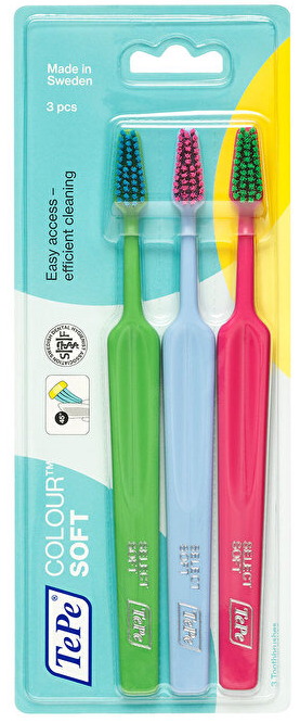 Tepe Diş Fırçası Select Soft 3'lü