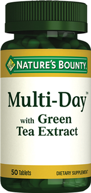 Nature's Bounty Multi-Day With Green Tea Extract 50 Tablet