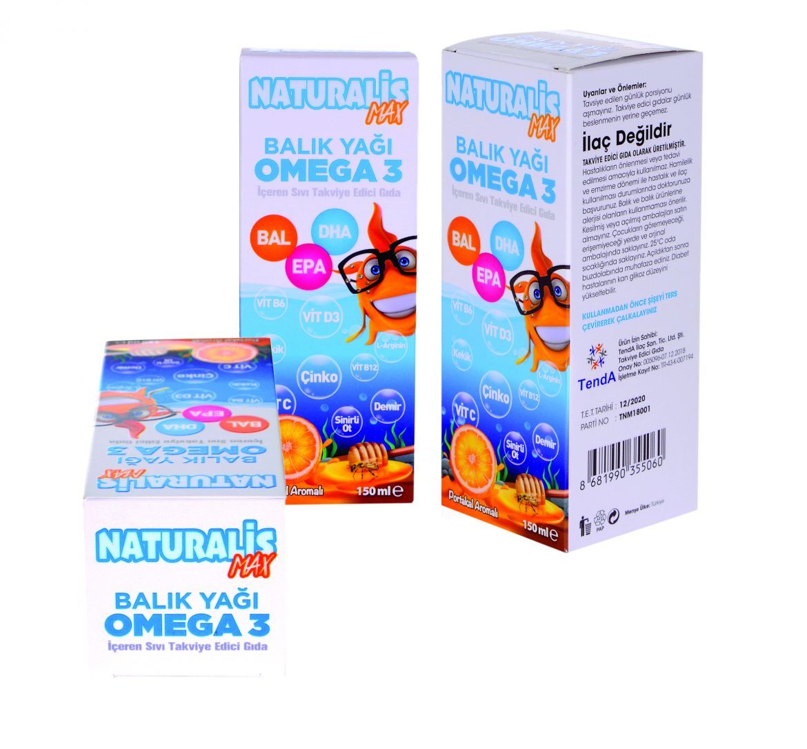 Naturalis Max Şurup 150 ml