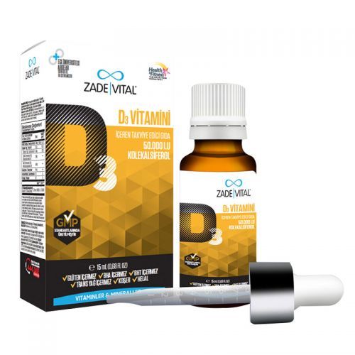 Zade Vital D3 Vitamini Oral Damla 15 ml