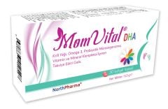 Mom Vital DHA 30 Kapsül