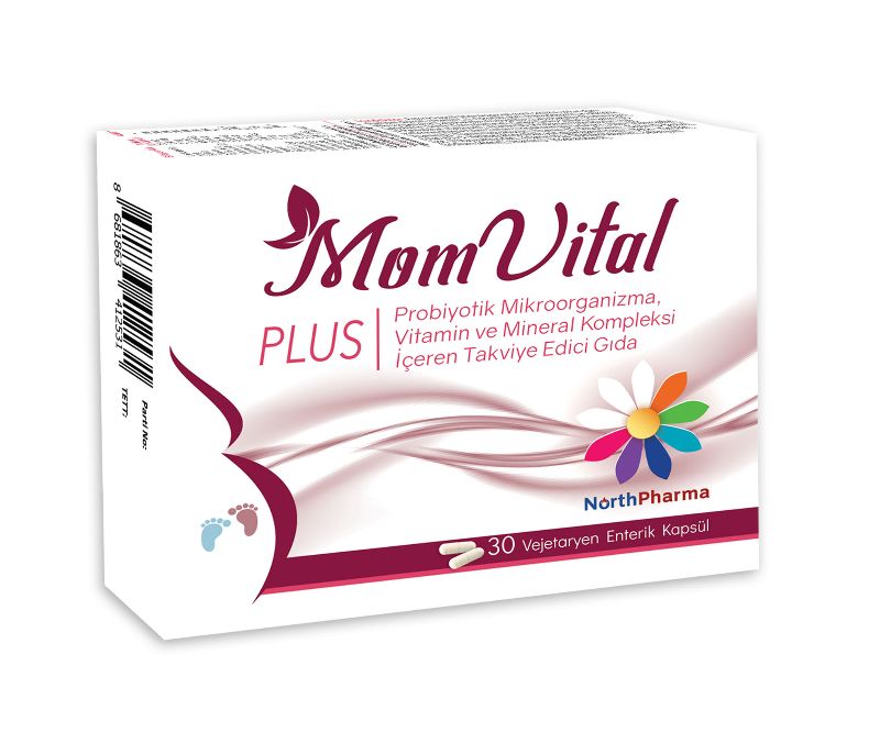 Mom Vital Plus 30 Kapsül