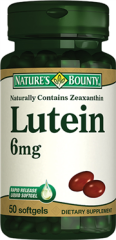 Nature's Bounty Lutein 6 mg 50 Softjel