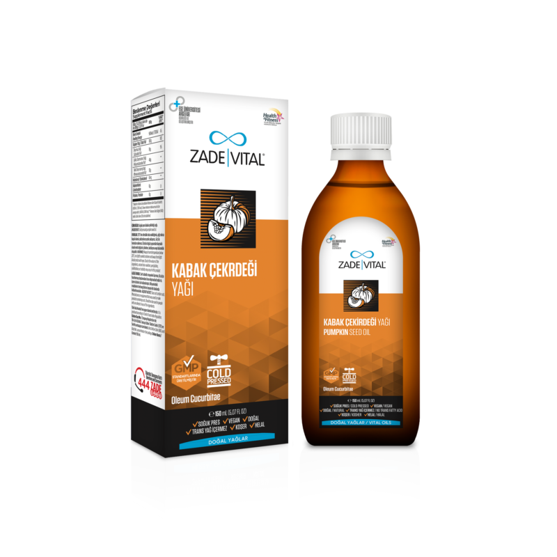 Zade Vital Kabak Çekirdeği Yağı 150 ml
