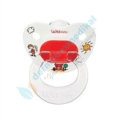 Wee Baby Desenli Damaklı Emzik 6-18 Ay