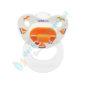 Wee Baby Desenli Damaklı Emzik 0-6 Ay