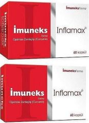 Imuneks Farma İmuneks Inflamax Optimize Zerdeçöp 2'li Paket 60 Kapsül