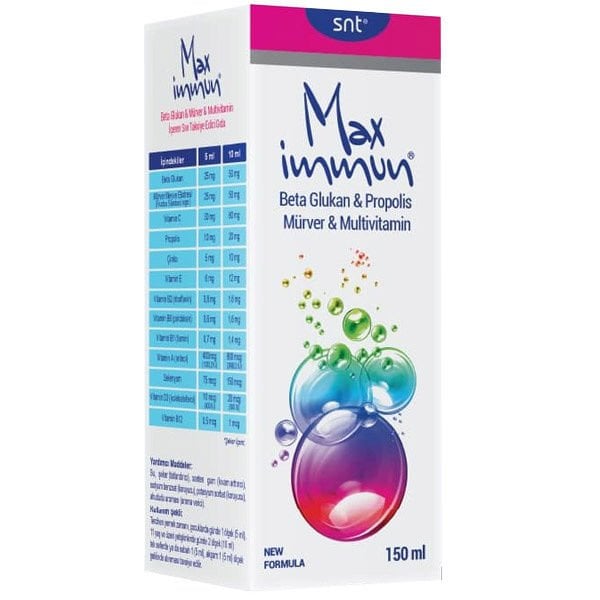 Max İmmun (Multivitamin) 150ml Şurup