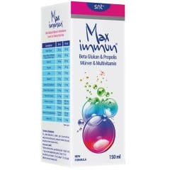 Max İmmun (Multivitamin) 150ml Şurup