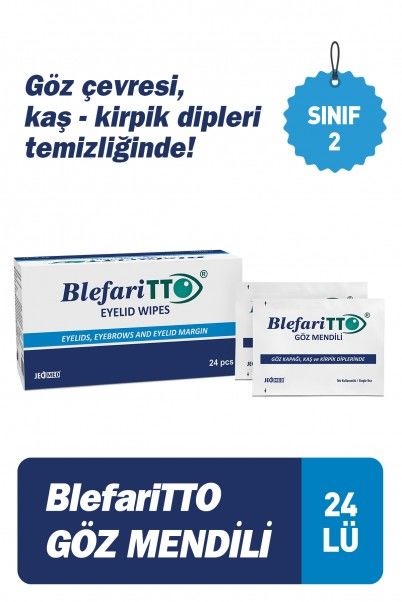 TTO Blefaritto Swap Göz Çevresi Mendili 24 Adet