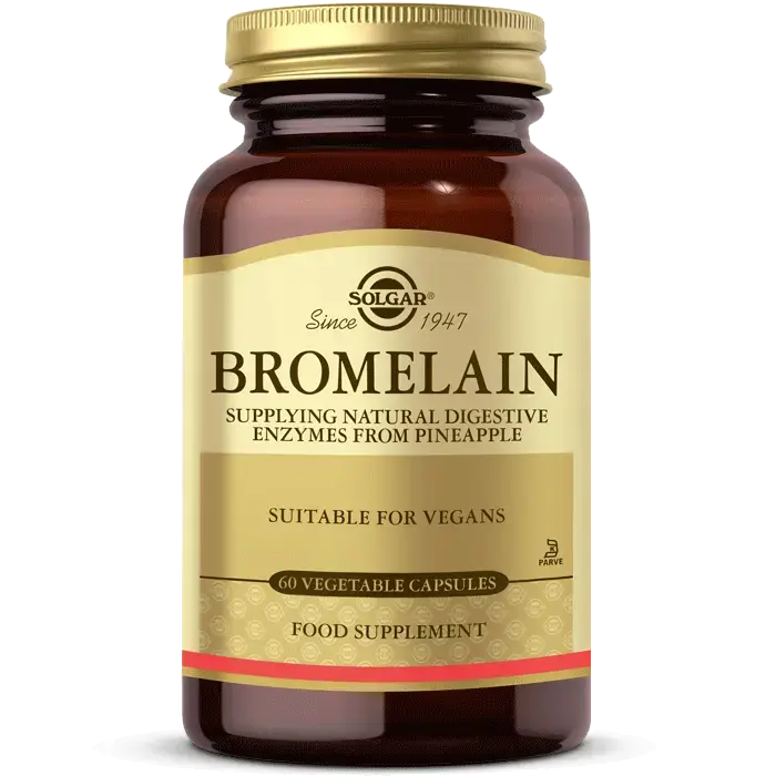 Solgar Bromelain 150 mg 60 Kapsül