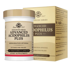 Solgar Advanced Acidophilus Plus 60 Kapsül