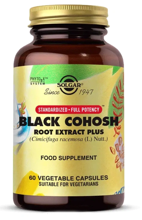 Solgar Black Cohosh Root Extract 60 Kapsül