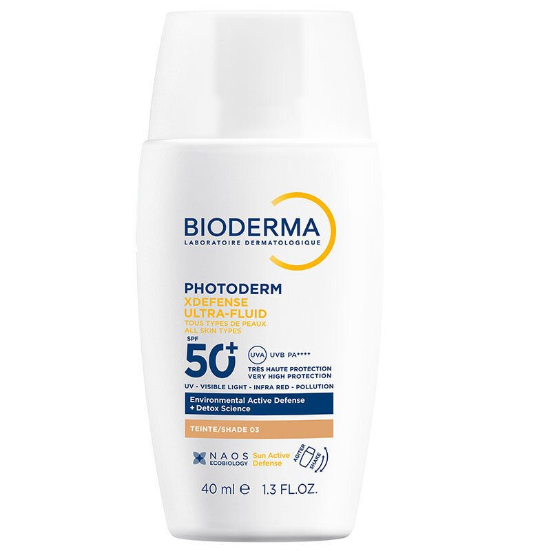 Bioderma Photoderm XDefense Spf50+ Tüm Cilt Tipleri İçin Renkli Güneş Kremi 40 ml - Golden