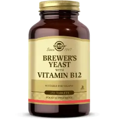 Solgar Brewer's Yeast With 250 Tablet B12 Vitamin