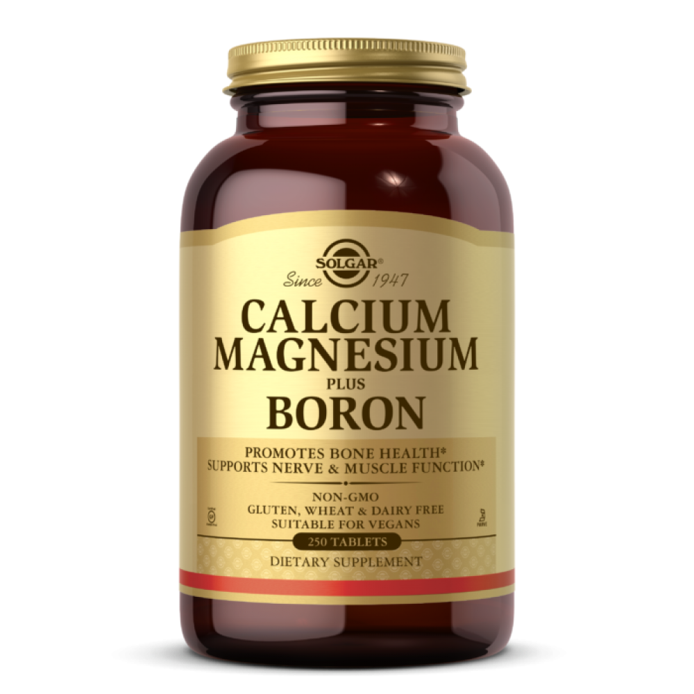 Solgar Calcium Magnesium Plus Boron 100 Tablet