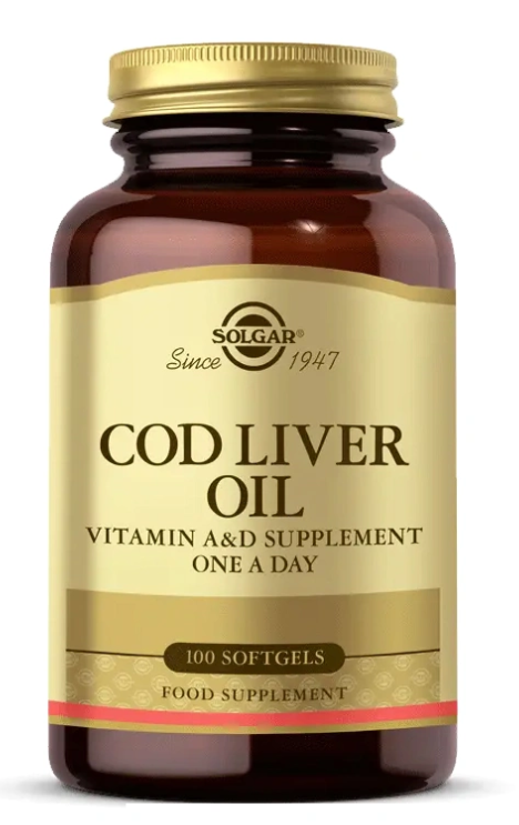 Solgar Cod Liver Oil 100 Softjel