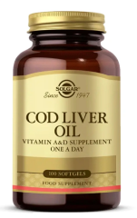 Solgar Cod Liver Oil 100 Softjel