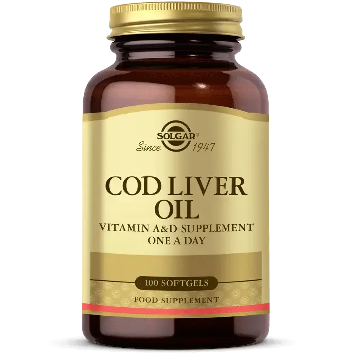 Solgar Cod Liver Oil 100 Softjel