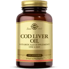 Solgar Cod Liver Oil 100 Softjel