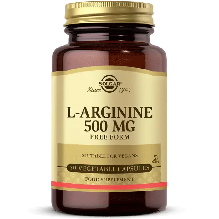 Solgar L-Arginine 500 mg 50 Kapsül