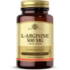 Solgar L-Arginine 500 mg 50 Kapsül