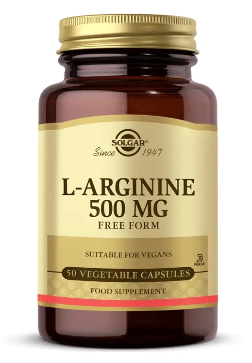 Solgar L-Arginine 500 mg 50 Kapsül