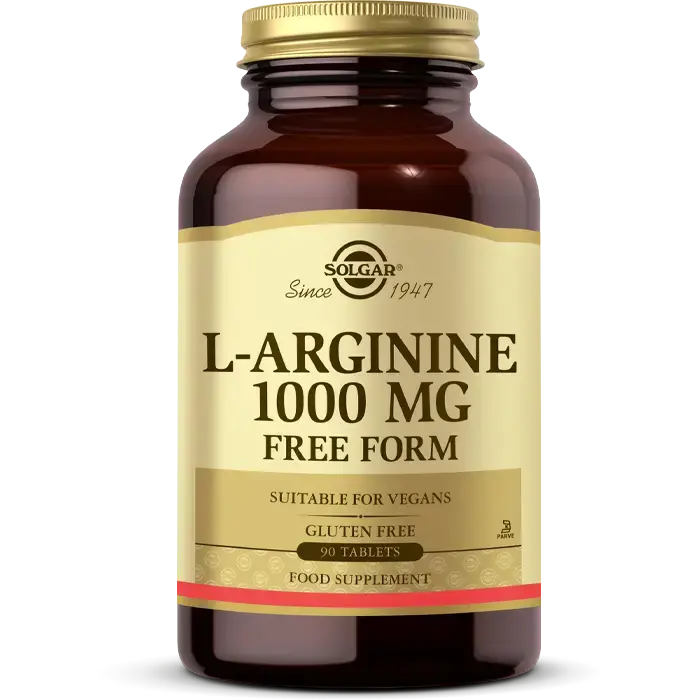Solgar L-Arginine 1000 mg 90 Tablet Vitamin