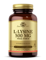 Solgar L-Lysine 500 mg 50 Kapsül