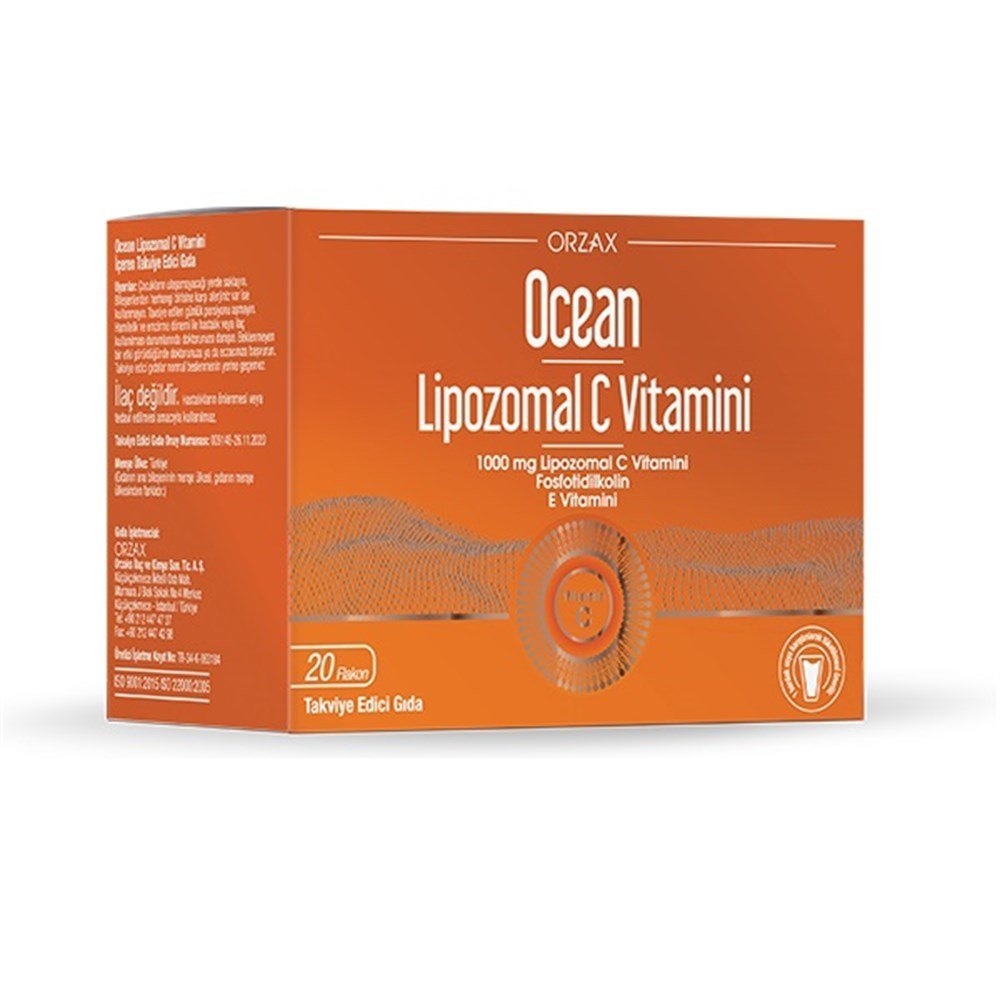 Ocean Lipozomal C Vitamini 20 Flakon