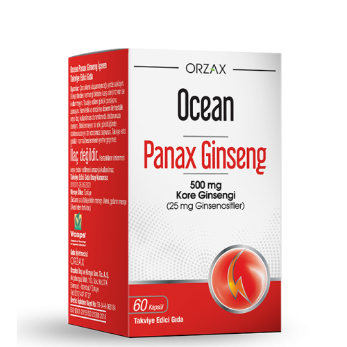 Orzax Panax Ginseng 60 Kapsül