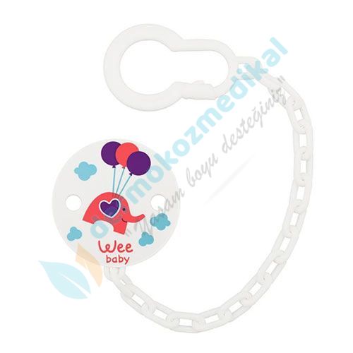 Wee Baby Desenli Emzik Askısı